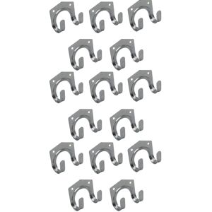 (15) Garden Mile 5pc Steel Large Hooks For Hanging Heavy Duty Garage Storage Dur (15) Garden Mile 5pc Steel Large Hooks For Hanging Heavy Duty Garage Storage Dur