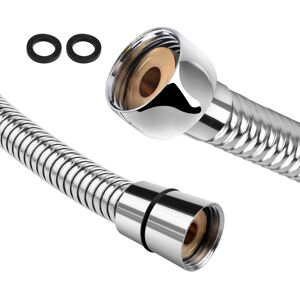 Bez marki 80 cm Flexible Stainless Steel Bathroom Water Shower Hose Bez marki 80 cm Flexible Stainless Steel Bathroom Water Shower Hose