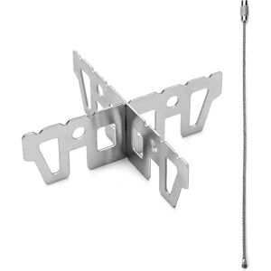 Unbranded (As show, One size) 1pcs Alcohol Stove Cross Stand, Stainless Steel Cross Stand, Unbranded (As show, One size) 1pcs Alcohol Stove Cross Stand, Stainless Steel Cross Stand,