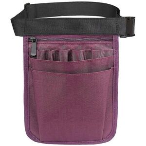 Unbranded (As show, One size) (PurpleNurse Bag Multifunctional Tool Bag Belt Tool Pouch To Unbranded (As show, One size) (PurpleNurse Bag Multifunctional Tool Bag Belt Tool Pouch To