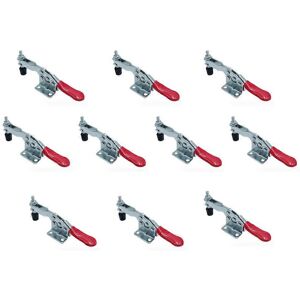 Unbranded (As show, One size) GH-201-B 10 Pack Carpenter's Toggle Clamps, 90kg Capacit Unbranded (As show, One size) GH-201-B 10 Pack Carpenter's Toggle Clamps, 90kg Capacit