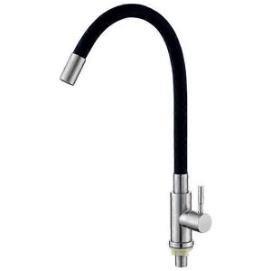 Unbranded (As show, One size) Flexible Kitchen Faucet Free Swivel High Spout Flexible Sink Unbranded (As show, One size) Flexible Kitchen Faucet Free Swivel High Spout Flexible Sink