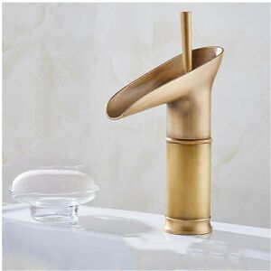 Unbranded (As show, One size) Basin Faucet, Bathroom Waterfall Mixer, Hot and Cold Adjusta Unbranded (As show, One size) Basin Faucet, Bathroom Waterfall Mixer, Hot and Cold Adjusta