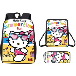 Gaatpot (17, Crossbody Bag) 3D Hello Kitty Cute Kitty Backpack for Elementary and Middle Gaatpot (17, Crossbody Bag) 3D Hello Kitty Cute Kitty Backpack for Elementary and Middle
