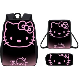 Gaatpot (08, Pencil Case) 3D Hello Kitty Cute Kitty Backpack for Elementary and Middle S Gaatpot (08, Pencil Case) 3D Hello Kitty Cute Kitty Backpack for Elementary and Middle S
