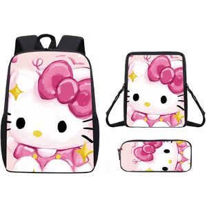 Gaatpot (02, Crossbody Bag) 3D Hello Kitty Cute Kitty Backpack for Elementary and Middle Gaatpot (02, Crossbody Bag) 3D Hello Kitty Cute Kitty Backpack for Elementary and Middle