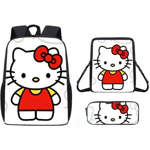 Gaatpot (01, Crossbody Bag) 3D Hello Kitty Cute Kitty Backpack for Elementary and Middle Gaatpot (01, Crossbody Bag) 3D Hello Kitty Cute Kitty Backpack for Elementary and Middle