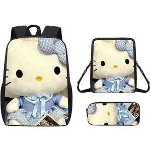 Gaatpot (11, Pencil Case) 3D Hello Kitty Cute Kitty Backpack for Elementary and Middle S Gaatpot (11, Pencil Case) 3D Hello Kitty Cute Kitty Backpack for Elementary and Middle S