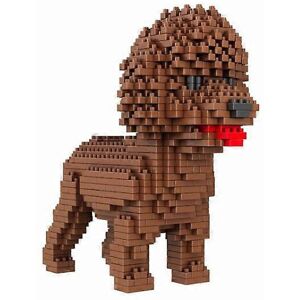 Unbranded (As show, One size) Building Dog Poodle or Poodle Figure to Assemble with Nanobl Unbranded (As show, One size) Building Dog Poodle or Poodle Figure to Assemble with Nanobl