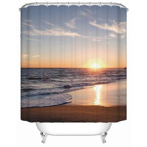 Unbranded (As show, One size) 180*180 CM,Beach sunset landscape pattern,Waterproof fabric Unbranded (As show, One size) 180*180 CM,Beach sunset landscape pattern,Waterproof fabric