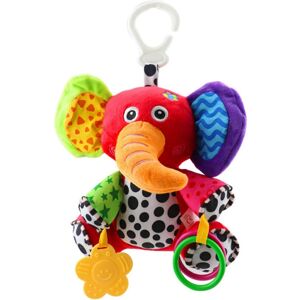 Unbranded (As show, One size) (Elephant)Baby Stroller Toy Plush, Crib Rattle Animal Toys w Unbranded (As show, One size) (Elephant)Baby Stroller Toy Plush, Crib Rattle Animal Toys w