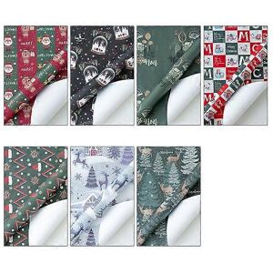 Unbranded (As show, One size) New Christmas gift wrapping paper DIY book wrapping paper sp Unbranded (As show, One size) New Christmas gift wrapping paper DIY book wrapping paper sp