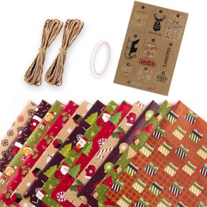 Unbranded (As show, One size) Christmas wrapping paper, party gift wrapping paper, shiny c Unbranded (As show, One size) Christmas wrapping paper, party gift wrapping paper, shiny c