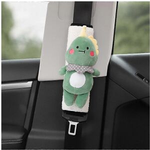 Unbranded (As show, One size) 1pcs (dinosaur, white) Child Car Seat Belt Protector Belt Ve Unbranded (As show, One size) 1pcs (dinosaur, white) Child Car Seat Belt Protector Belt Ve