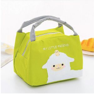 Unbranded (As show, One size) ((Sheep))Isothermal Meal Bag for Children and Girls, Insulat Unbranded (As show, One size) ((Sheep))Isothermal Meal Bag for Children and Girls, Insulat