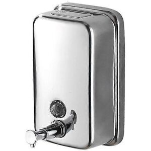 Unbranded (As show, One size) 800 ML Chrome Finish Double Soap Shampoo Gel Dispenser, 30 Unbranded (As show, One size) 800 ML Chrome Finish Double Soap Shampoo Gel Dispenser, 30
