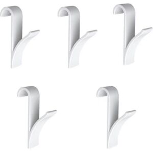 Unbranded (As show, One size) Radiator hook Plastic towel radiator hook white 10pcs Unbranded (As show, One size) Radiator hook Plastic towel radiator hook white 10pcs