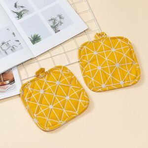 Unbranded (As show, One size) 2 Silicone Cotton Non-Slip Oven Gloves, Heat Resistant Yello Unbranded (As show, One size) 2 Silicone Cotton Non-Slip Oven Gloves, Heat Resistant Yello