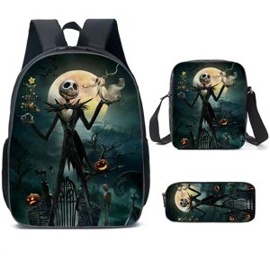 Gaatpot (Style B, Pencil Case) "The Nightmare Before Christmas" student backpack crossbo Gaatpot (Style B, Pencil Case) "The Nightmare Before Christmas" student backpack crossbo