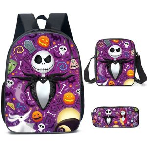 Gaatpot (H style, pencil case) "The Nightmare Before Christmas" student backpack crossbo Gaatpot (H style, pencil case) "The Nightmare Before Christmas" student backpack crossbo