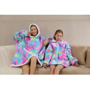Gaatpot (Tangjin, Kid Size) Oversized Wearable Hoodie Warm Flannel Sherpa Blanket Hoodie Gaatpot (Tangjin, Kid Size) Oversized Wearable Hoodie Warm Flannel Sherpa Blanket Hoodie