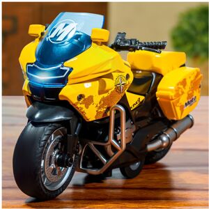 Unbranded (Yellow) Drive Kids Recoil Toy Motorcycle With Sound And Led Lights Playtime For Unbranded (Yellow) Drive Kids Recoil Toy Motorcycle With Sound And Led Lights Playtime For