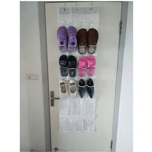 Unbranded (As show, One size) 24 Grid Shoe Storage Bag Behind The Door Bathroom Hanging Ba Unbranded (As show, One size) 24 Grid Shoe Storage Bag Behind The Door Bathroom Hanging Ba