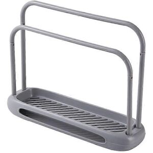 Unbranded (As show, One size) Gray Kitchen Tea Towels Storage Organizer Holder Brush Spong Unbranded (As show, One size) Gray Kitchen Tea Towels Storage Organizer Holder Brush Spong