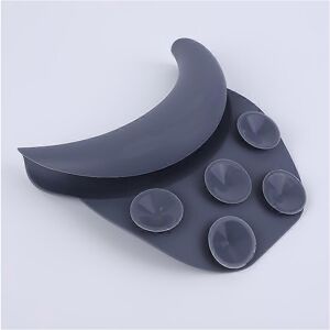 Unbranded (As show, One size) Gray Silicone Shampoo Pillow With Suction Cup Salon Silicone Unbranded (As show, One size) Gray Silicone Shampoo Pillow With Suction Cup Salon Silicone
