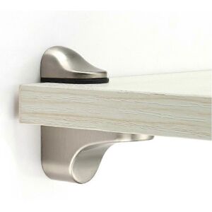 Unbranded (As show, One size) Copper Red 2-Part Adjustable Glass Shelf Bracket, Support fo Unbranded (As show, One size) Copper Red 2-Part Adjustable Glass Shelf Bracket, Support fo