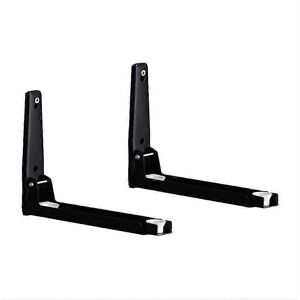 Unbranded (As show, One size) Black microwave wall bracket Stainless steel microwave brack Unbranded (As show, One size) Black microwave wall bracket Stainless steel microwave brack