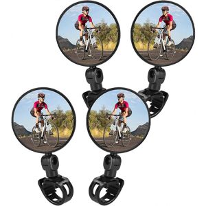Unbranded (As show, One size) Bike Mirrors, 4pcs Bicycle Cycling Rear View Mirrors Adjusta Unbranded (As show, One size) Bike Mirrors, 4pcs Bicycle Cycling Rear View Mirrors Adjusta