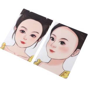 Unbranded 2pcs Child Face Painting Practice Boards Reusable Washable Painting Exercise Tem Unbranded 2pcs Child Face Painting Practice Boards Reusable Washable Painting Exercise Tem