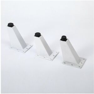 Unbranded (As show, One size) White(80mm) 4 Pieces Adjustable Feet Furniture Legs Kitchen Unbranded (As show, One size) White(80mm) 4 Pieces Adjustable Feet Furniture Legs Kitchen