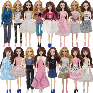 Unbranded (As show, One size) 16 Piece Fashion Doll Clothes Set, 11" Girl Doll's Unbranded (As show, One size) 16 Piece Fashion Doll Clothes Set, 11" Girl Doll's