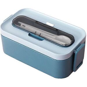 Unbranded (As show, One size) Blue Kitchen Storage Accessory,Lunch Box - 1600ML Leak Proof Unbranded (As show, One size) Blue Kitchen Storage Accessory,Lunch Box - 1600ML Leak Proof