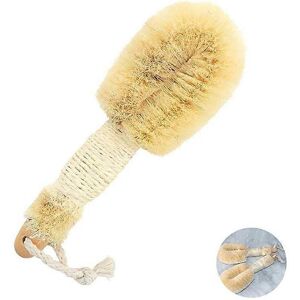 Unbranded (As show, One size) Sisal brush body care shower brushing wear-resistant clean f Unbranded (As show, One size) Sisal brush body care shower brushing wear-resistant clean f
