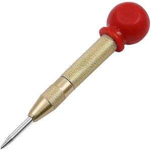 Unbranded (As show, One size) Automatic center punch (gold) pressure high-speed steel cent Unbranded (As show, One size) Automatic center punch (gold) pressure high-speed steel cent
