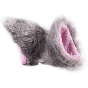 Unbranded (As show, One size) Helmet accessoriesGray, cute plush cat ear shaped cat ear he Unbranded (As show, One size) Helmet accessoriesGray, cute plush cat ear shaped cat ear he