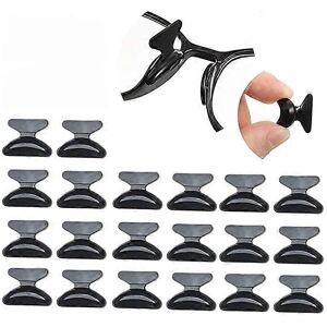 Unbranded (As show, One size) 10 pairs of anti slip silicone butterfly shaped nose pads (2 Unbranded (As show, One size) 10 pairs of anti slip silicone butterfly shaped nose pads (2