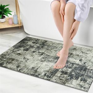 Imperial Rooms (40 x 60 cm (1 ft 3 in x 1 ft 9 in)- Small Door Mat/Bath Mat, Grey Abstract) Ext Imperial Rooms (40 x 60 cm (1 ft 3 in x 1 ft 9 in)- Small Door Mat/Bath Mat, Grey Abstract) Ext