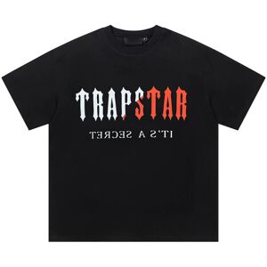 Gaatpot (Black-2, XL) Trapstar Short Sleeve New Arrival Rainbow Cartoon Letter Loose Cou Gaatpot (Black-2, XL) Trapstar Short Sleeve New Arrival Rainbow Cartoon Letter Loose Cou