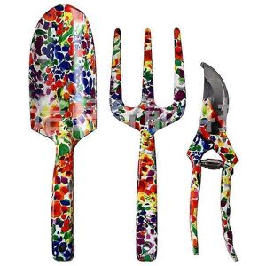 Unbranded (As show, One size) 3 Piece Aluminum Garden Tools with Red Print - Trowel, Trans Unbranded (As show, One size) 3 Piece Aluminum Garden Tools with Red Print - Trowel, Trans