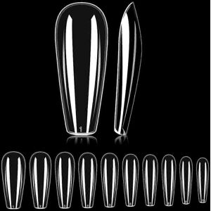 Unbranded (As show, One size) 480 PCS False Nails Coffin Long Artificial Nails Acrylic Nai Unbranded (As show, One size) 480 PCS False Nails Coffin Long Artificial Nails Acrylic Nai