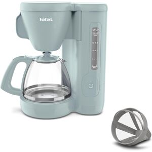 Tefal Morning Filter Coffee Maker - Eucalyptus, 1.25L Capacity, Permanent Reusab Tefal Morning Filter Coffee Maker - Eucalyptus, 1.25L Capacity, Permanent Reusab