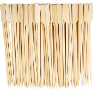 Unbranded (As show, One size) 100 Bamboo Skewers Set For Bbq, Parties, Events, Restaurants Unbranded (As show, One size) 100 Bamboo Skewers Set For Bbq, Parties, Events, Restaurants