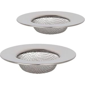 Unbranded (As show, One size) 2 Pieces Kitchen Sink Strainer, Stainless Steel Sink Straine Unbranded (As show, One size) 2 Pieces Kitchen Sink Strainer, Stainless Steel Sink Straine