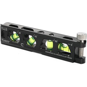 Unbranded (As show, One size) Aviation Aluminum Alloy Magnetic Level Ruler Laser Engraved Unbranded (As show, One size) Aviation Aluminum Alloy Magnetic Level Ruler Laser Engraved