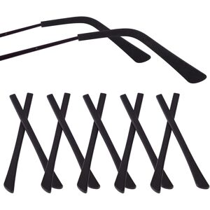 Unbranded (As show, One size) 5 Pairs Anti-slip Silicone Sunglasses Socks Black Unbranded (As show, One size) 5 Pairs Anti-slip Silicone Sunglasses Socks Black