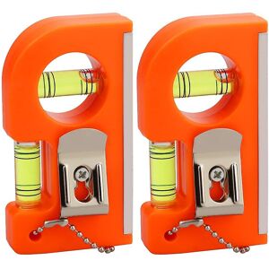 Unbranded (As show, One size) 2 Pcs Magnetic Pocket Level Horizontal Vertical Mini Precisi Unbranded (As show, One size) 2 Pcs Magnetic Pocket Level Horizontal Vertical Mini Precisi